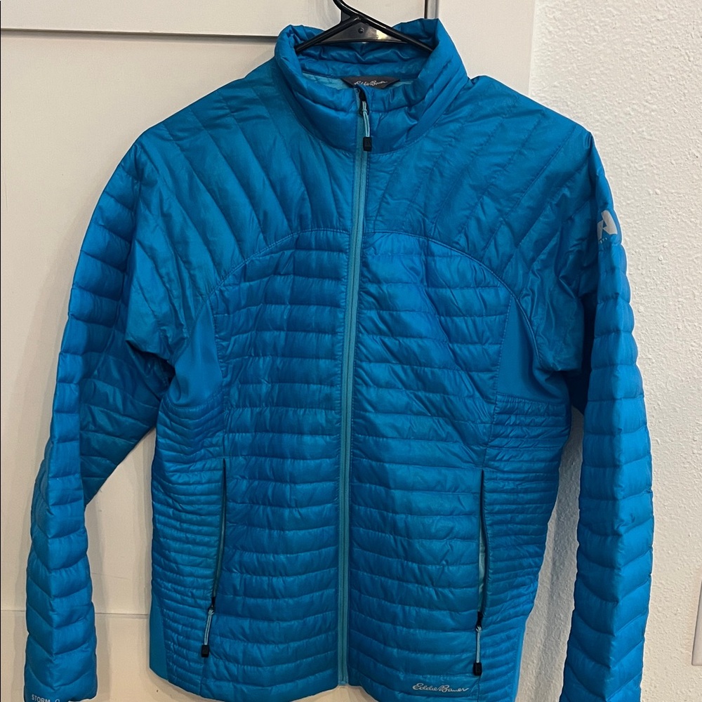 Eddie Bauer Vibrant Blue Quilted Jacket